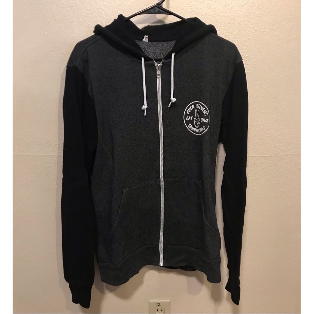 Even Stevens zipped hoodie